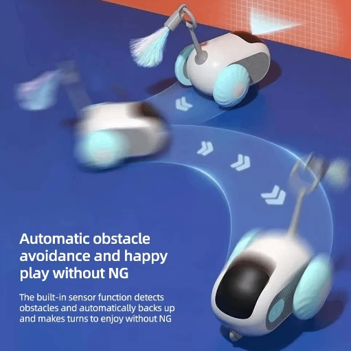Smart Chase Cat Toy Car