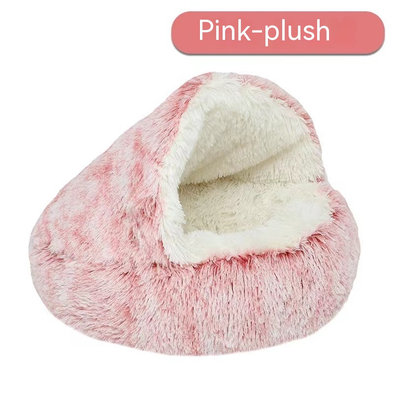Cozy Semi-Enclosed Cat Bed