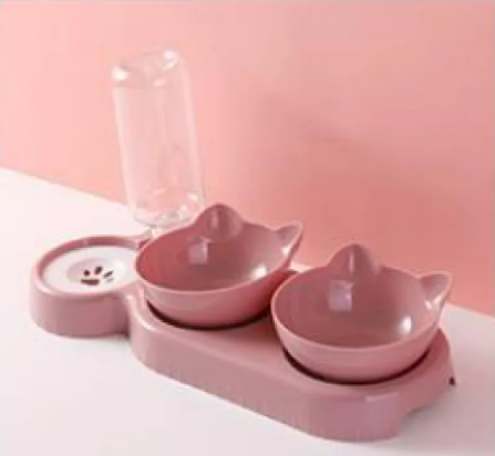 Spill-Resistant Cat Bowl