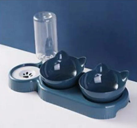 Spill-Resistant Cat Bowl