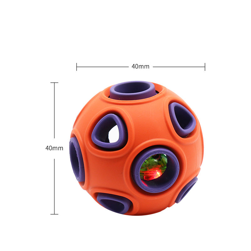 Glow-in-the-Dark Dog Fetch Ball