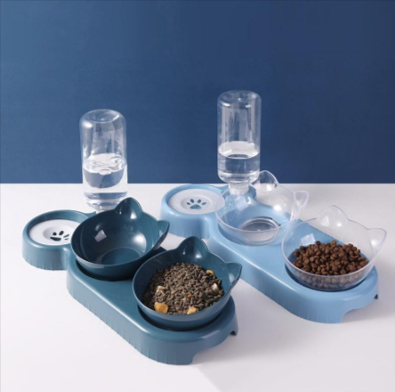 Spill-Resistant Cat Bowl